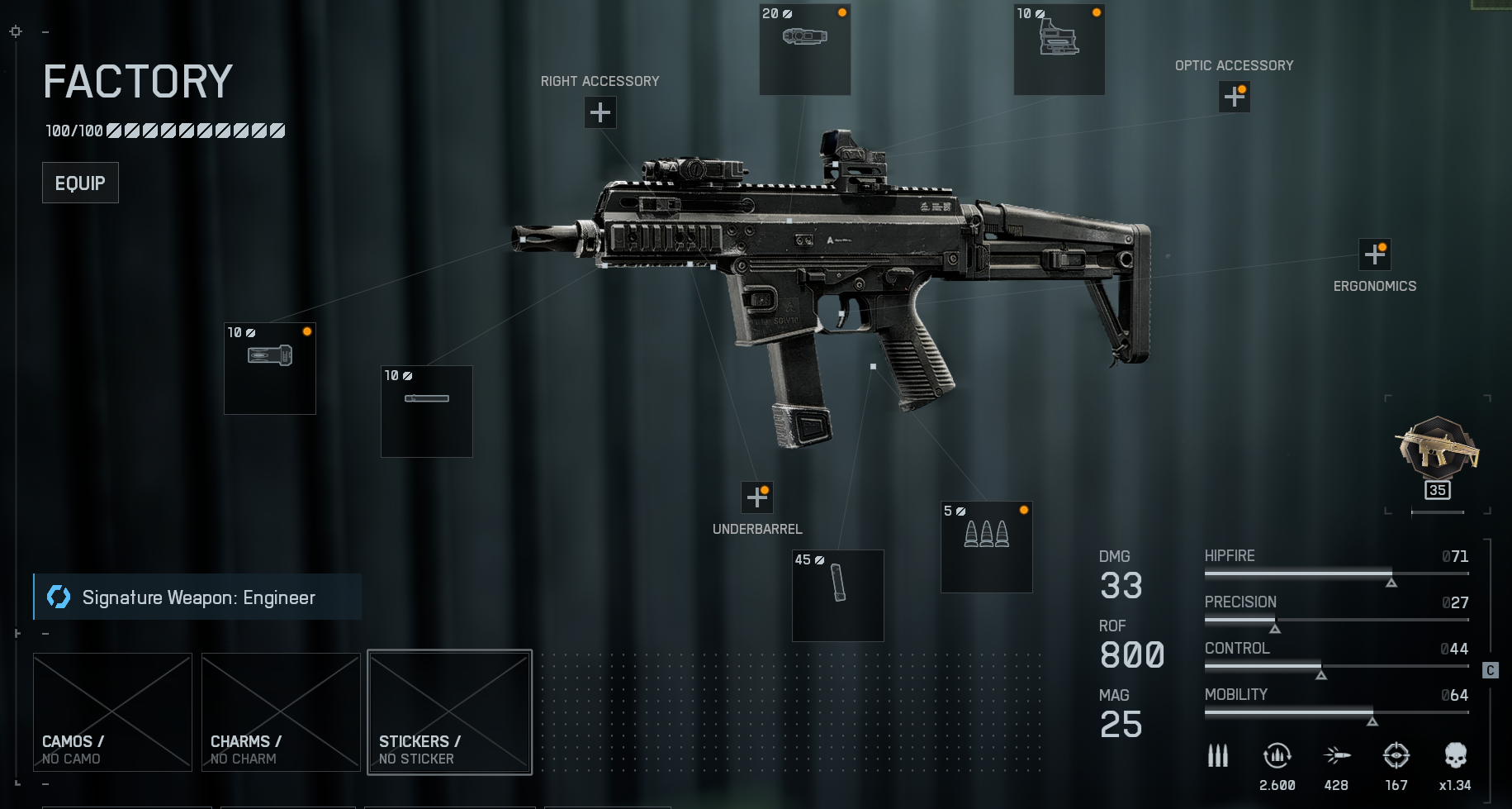SCW-10 build