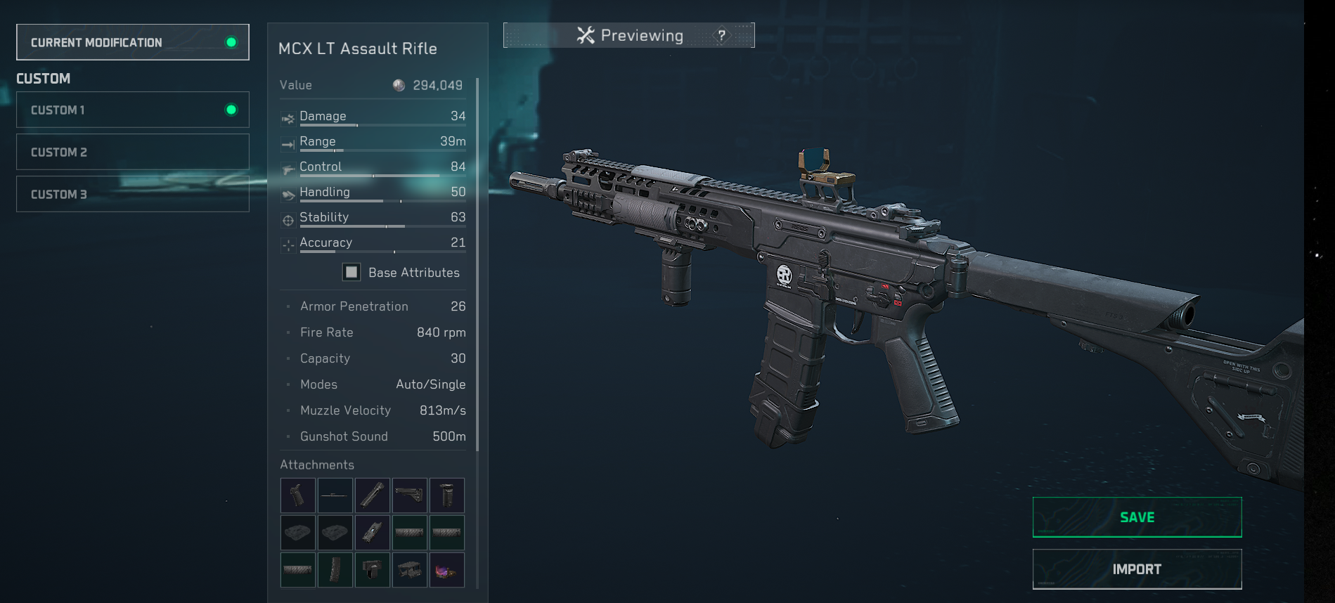 MCX LT build