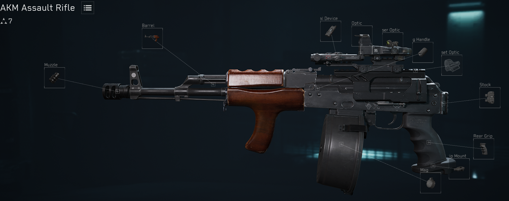AKM build
