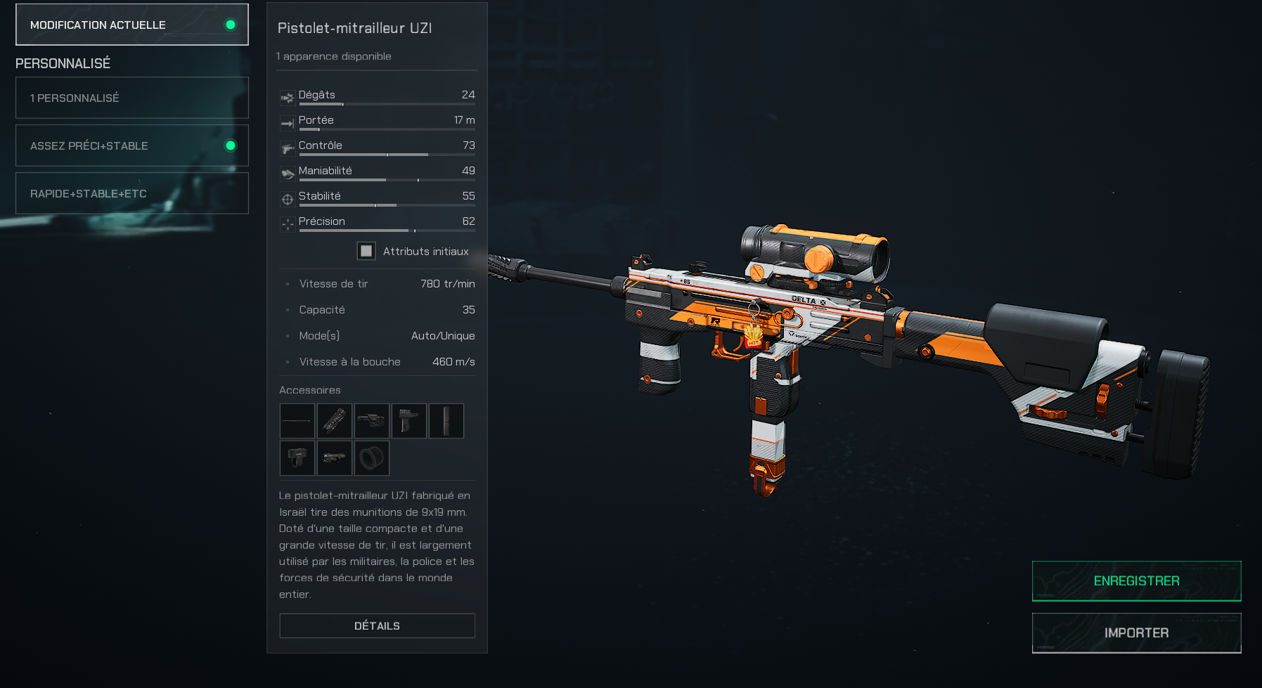UZI build