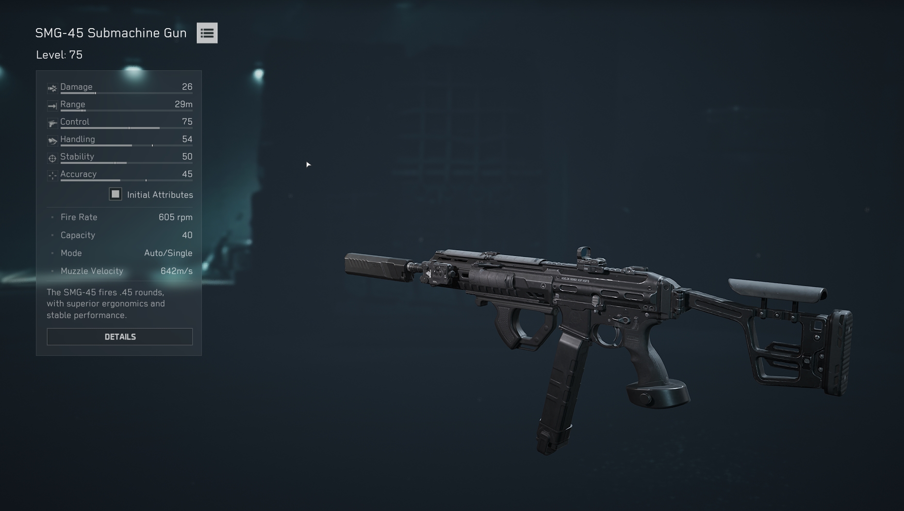 SMG-45 build