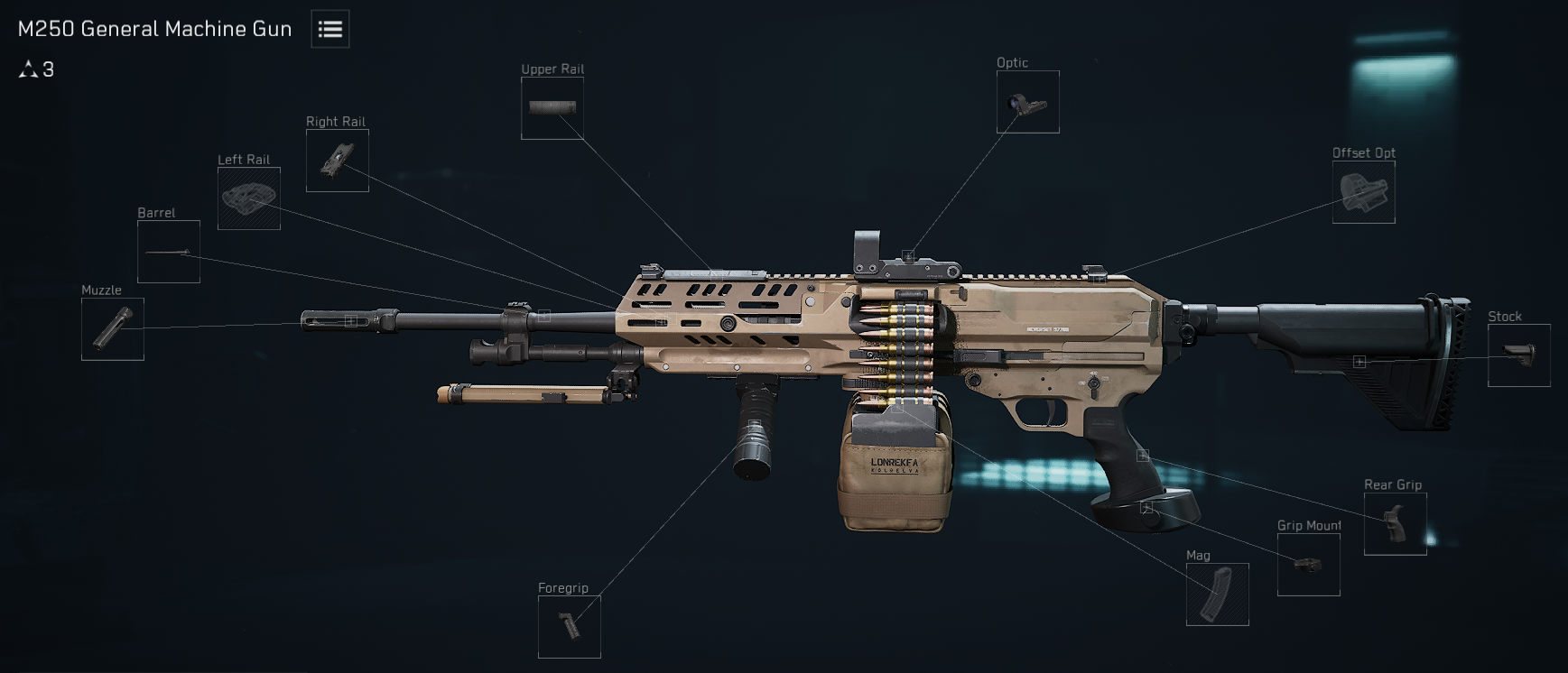 M250 build