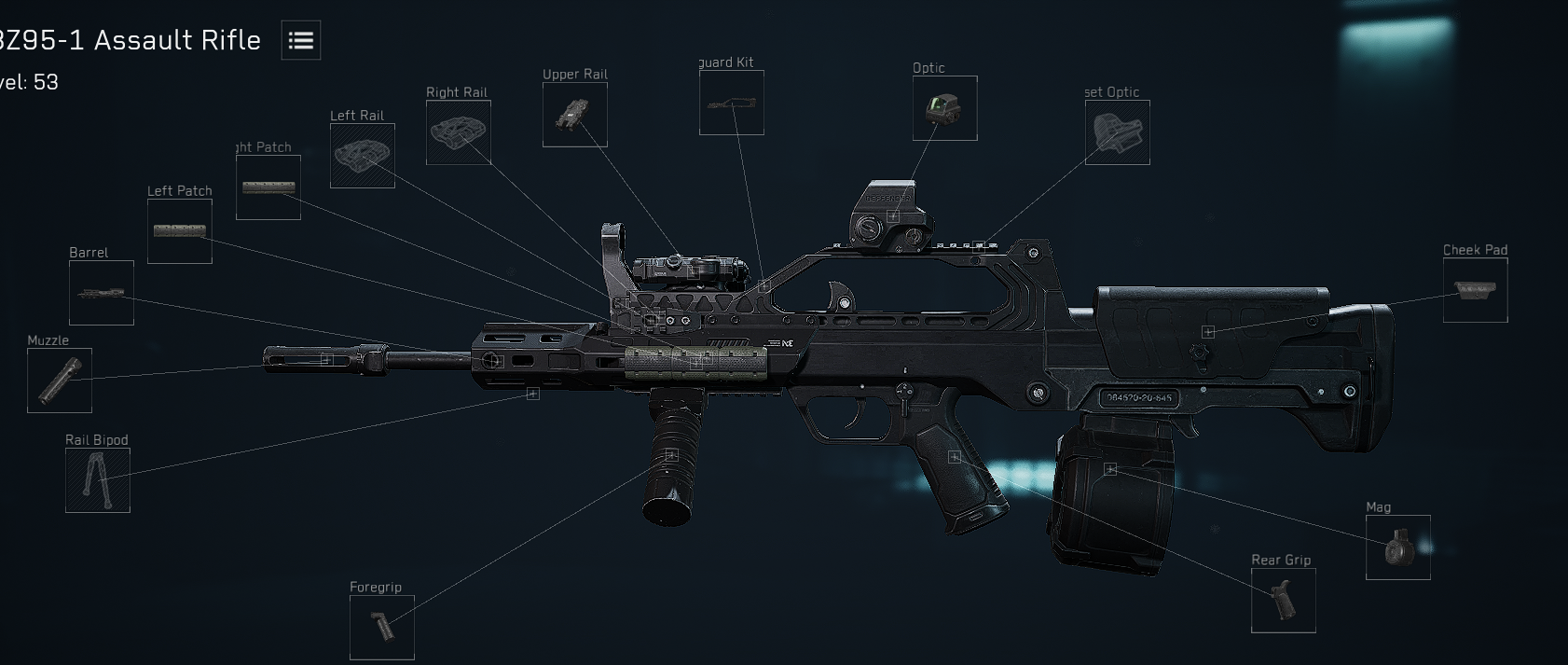 QBZ95-1 build