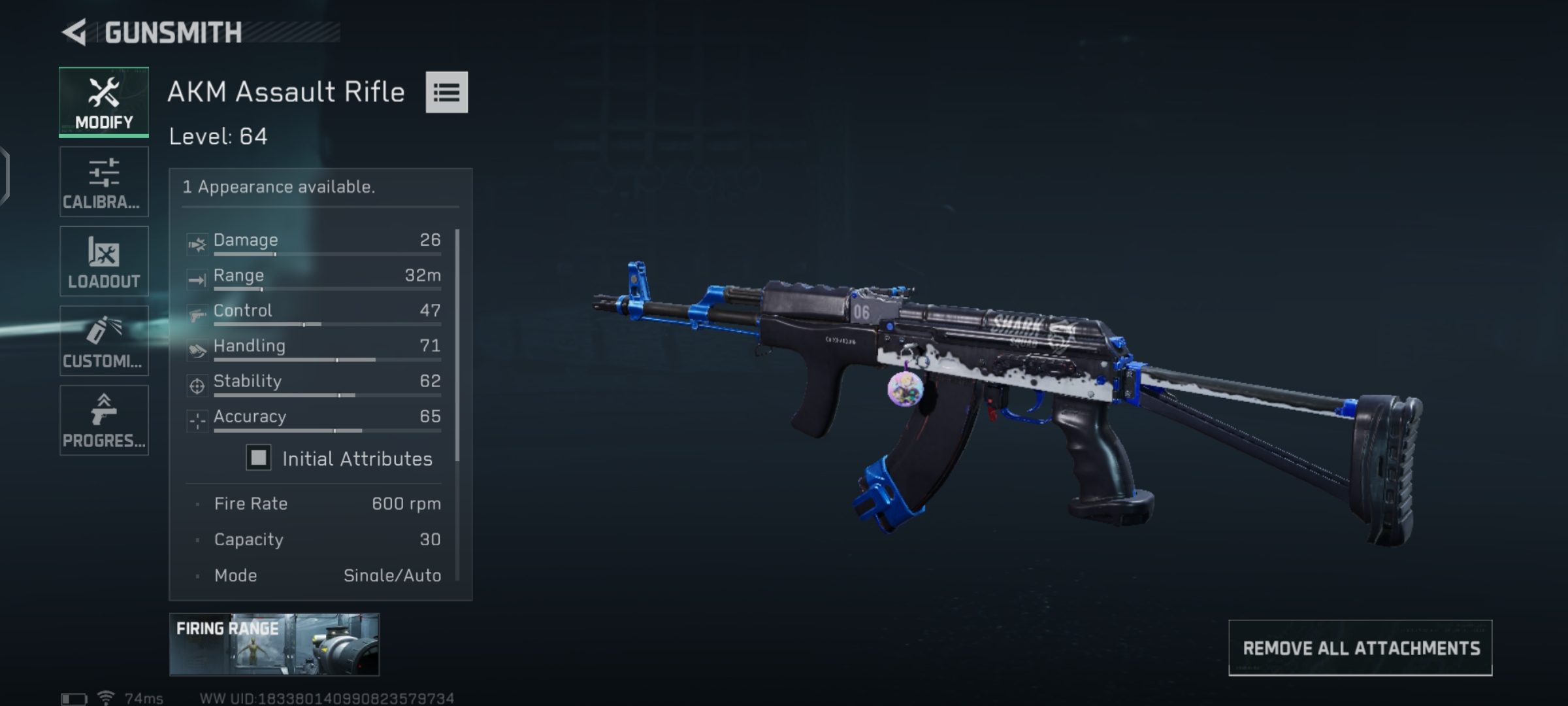 AKM build