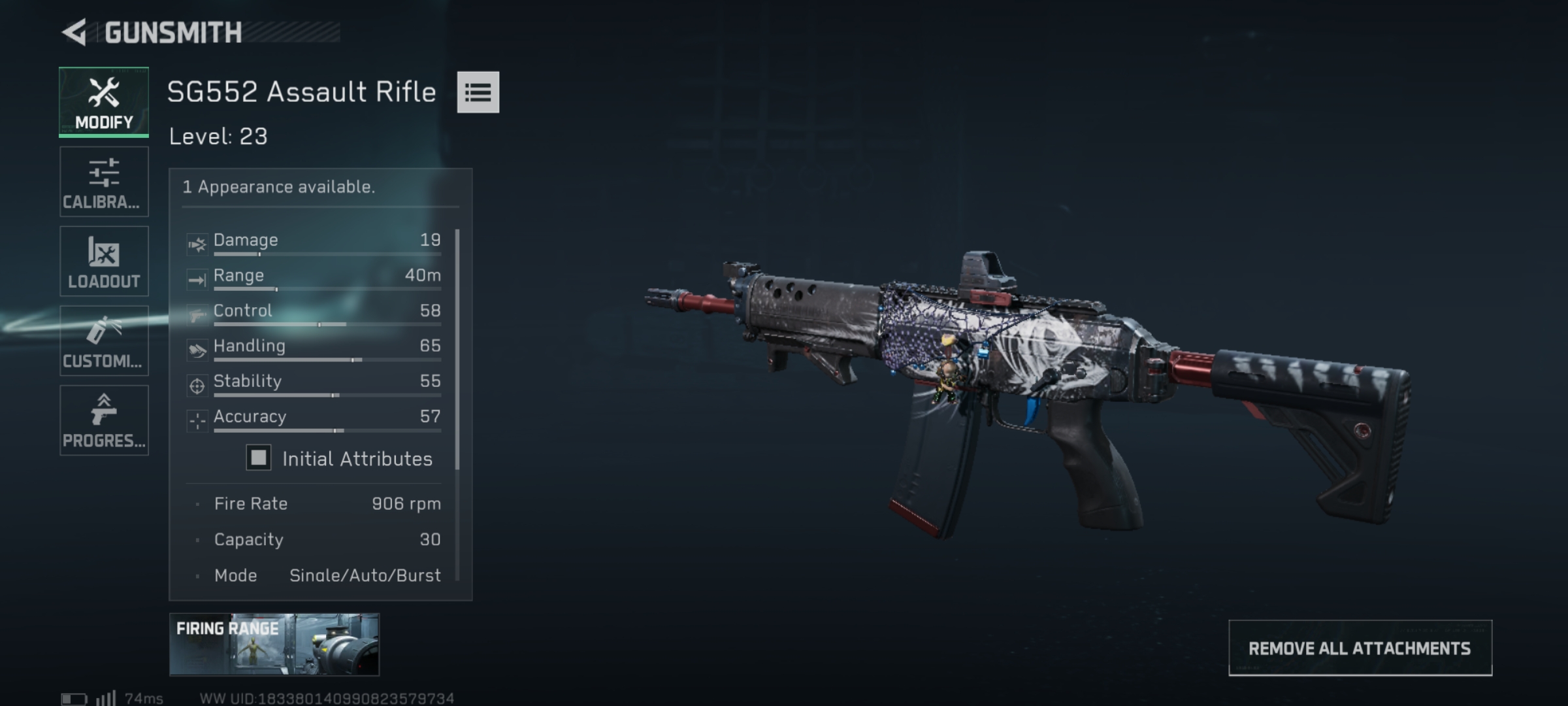 SG552 build