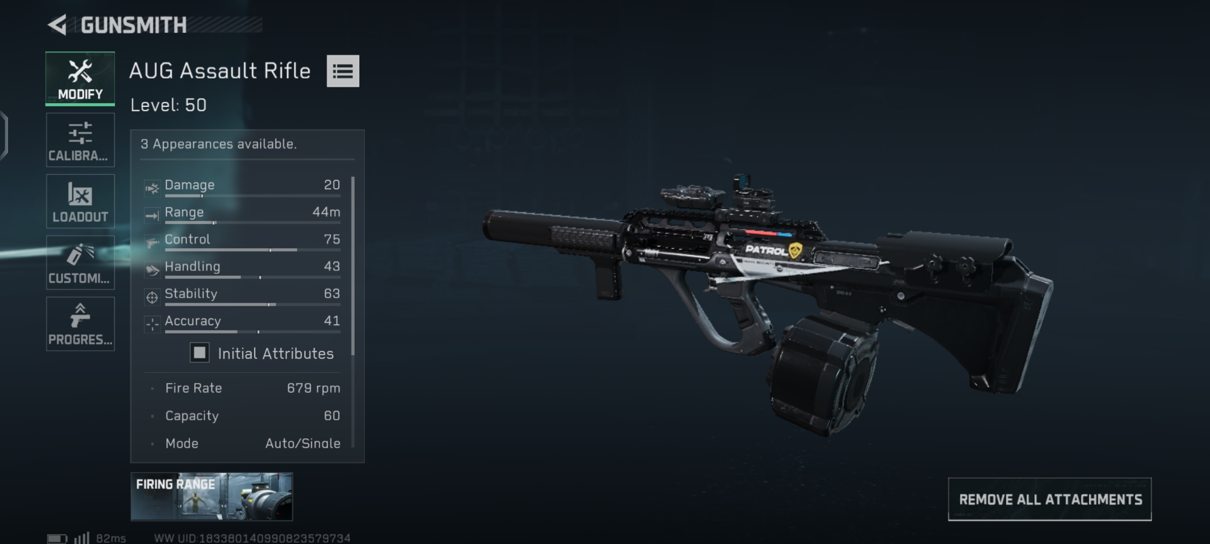 AUG build