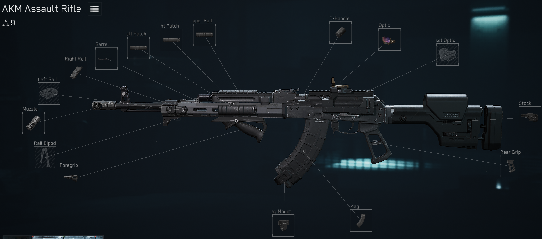 AKM build