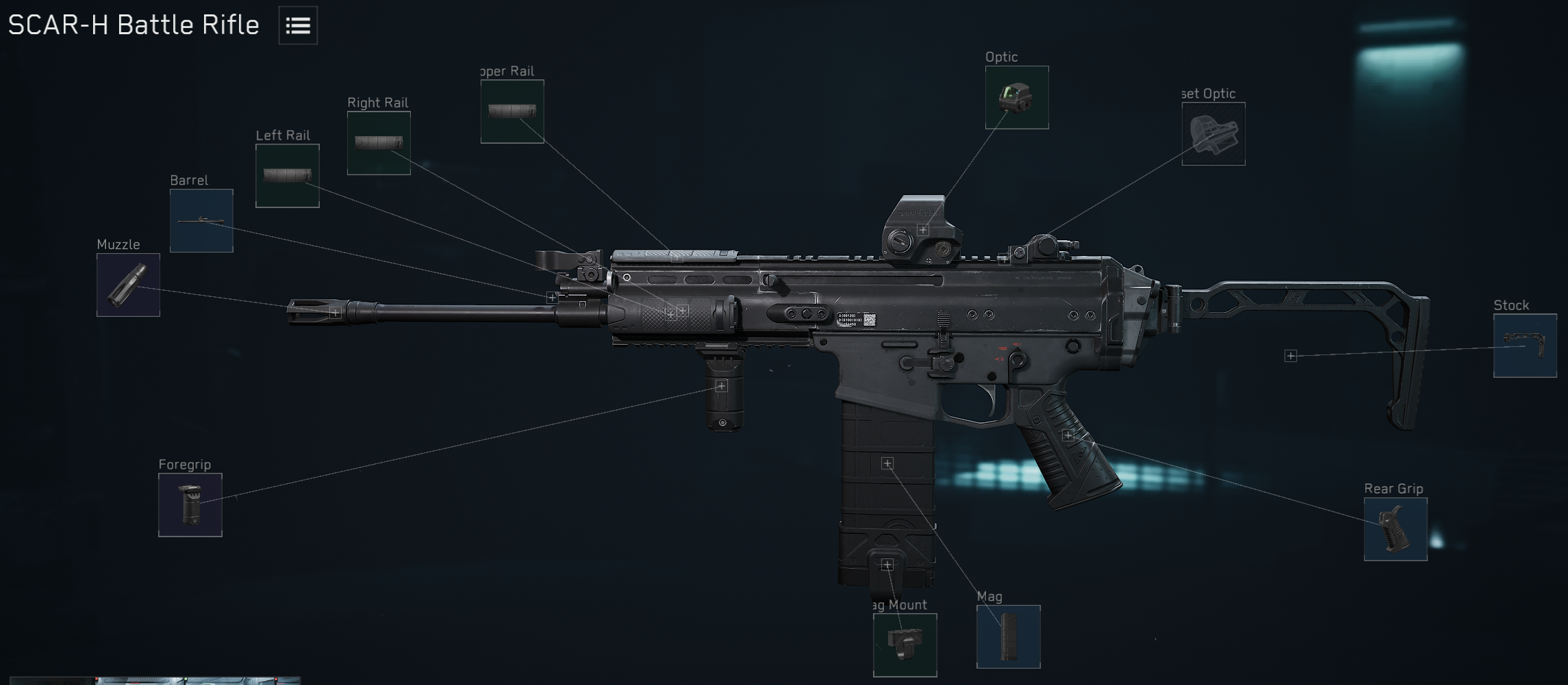SCAR-H build