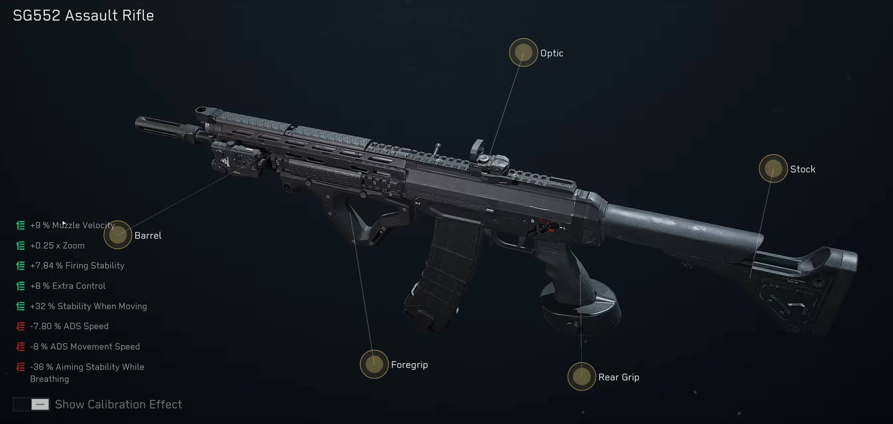 SG552 build