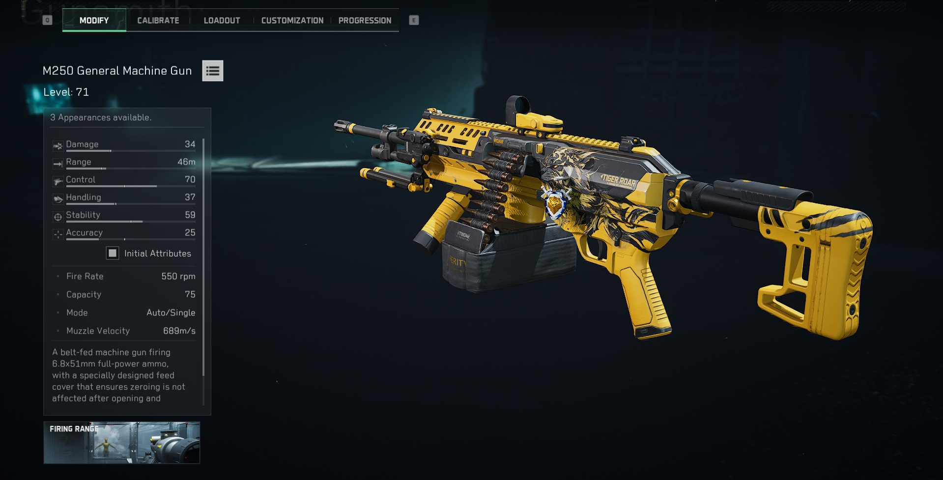 M250 build