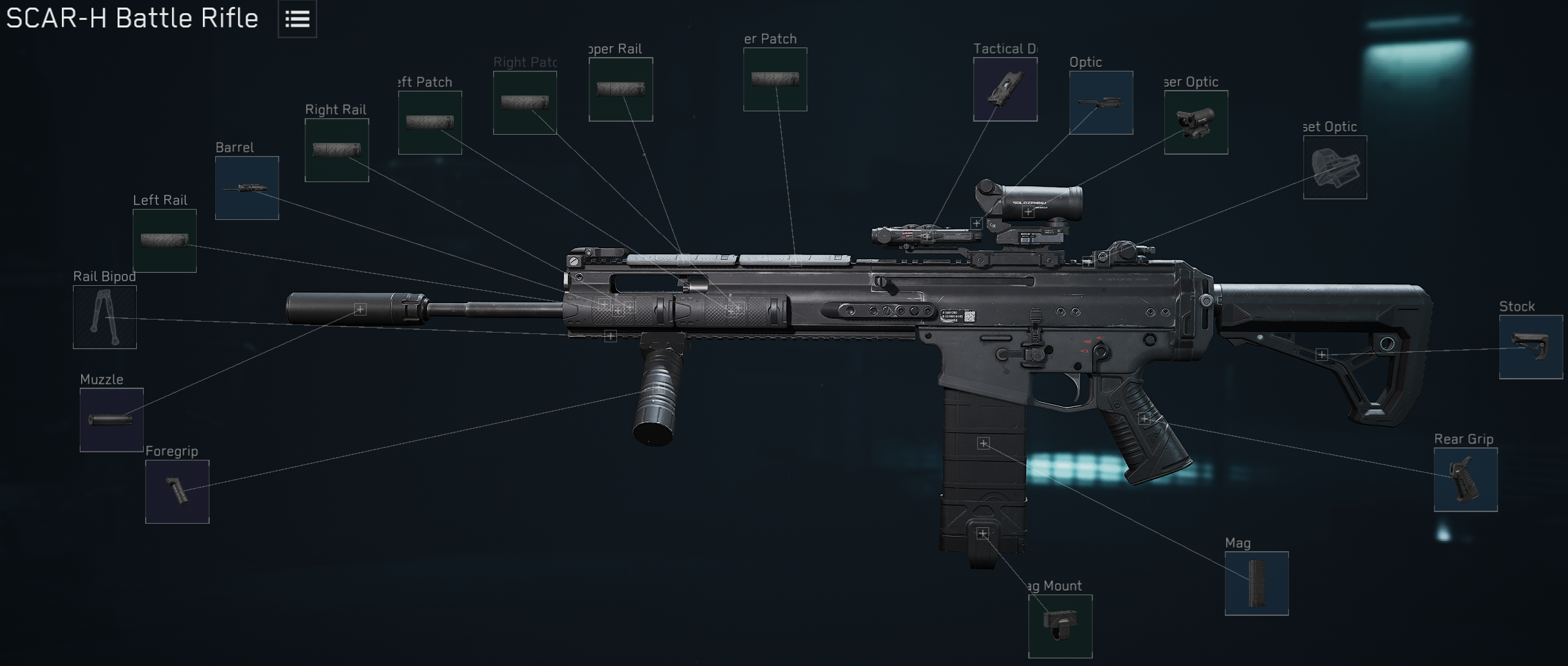 SCAR-H build