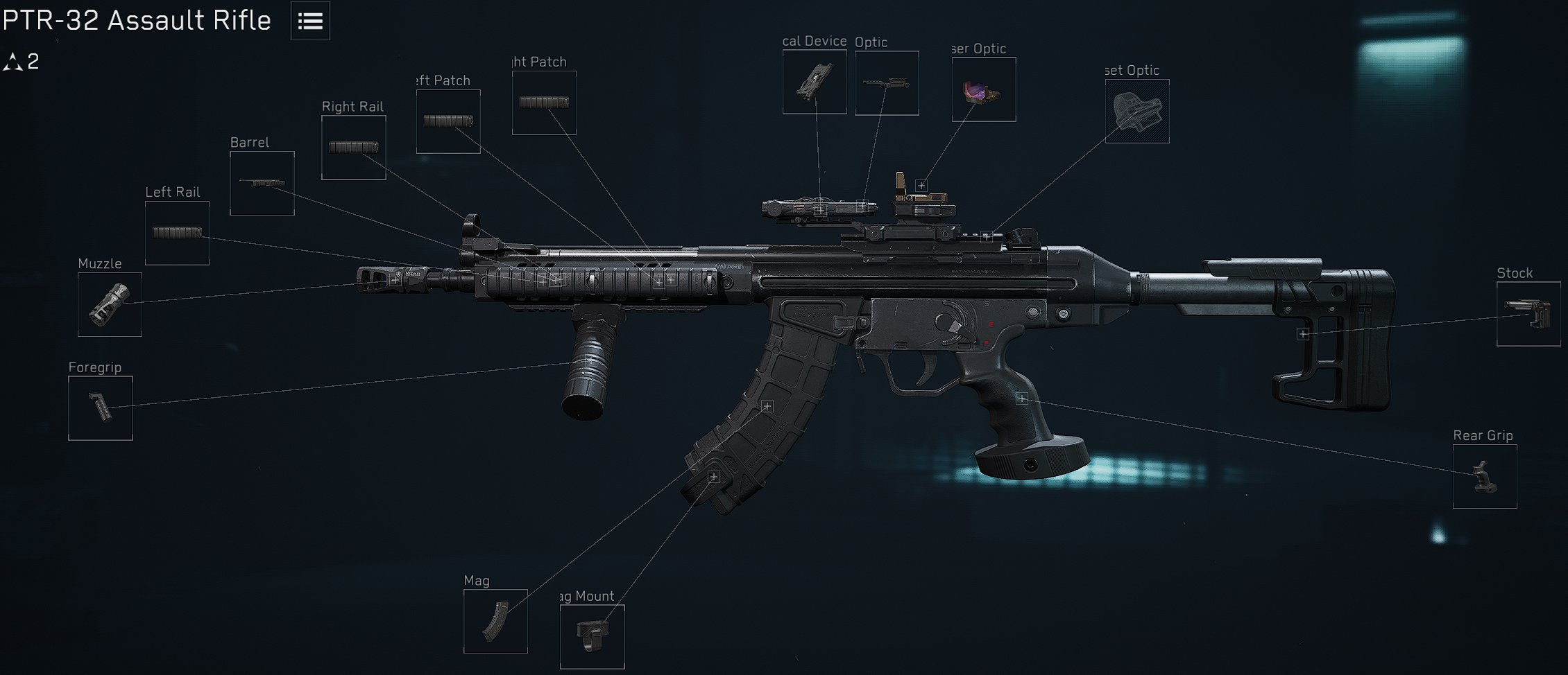 PTR-32 build