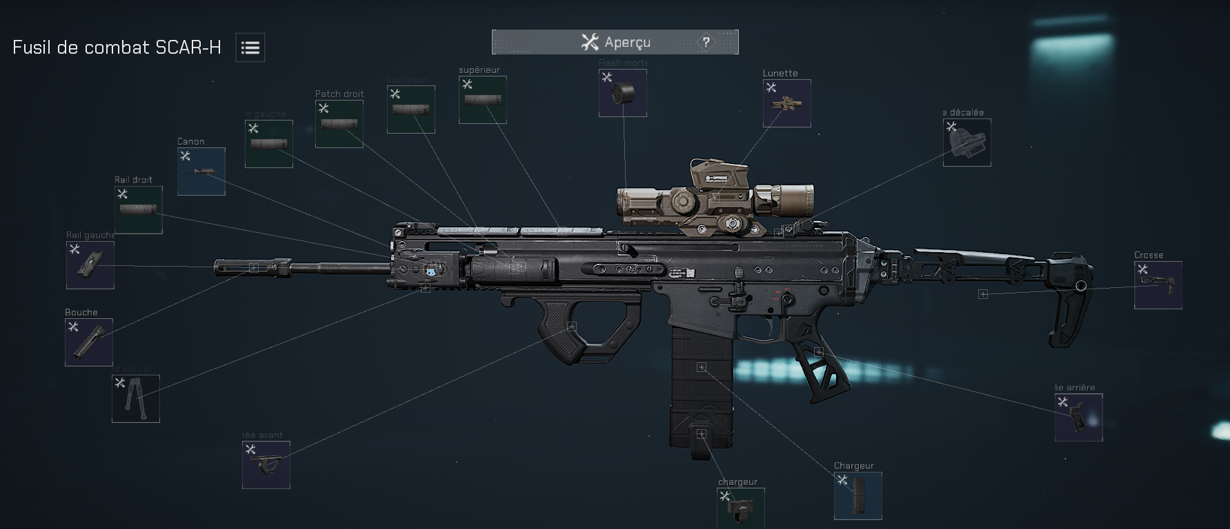 SCAR-H build