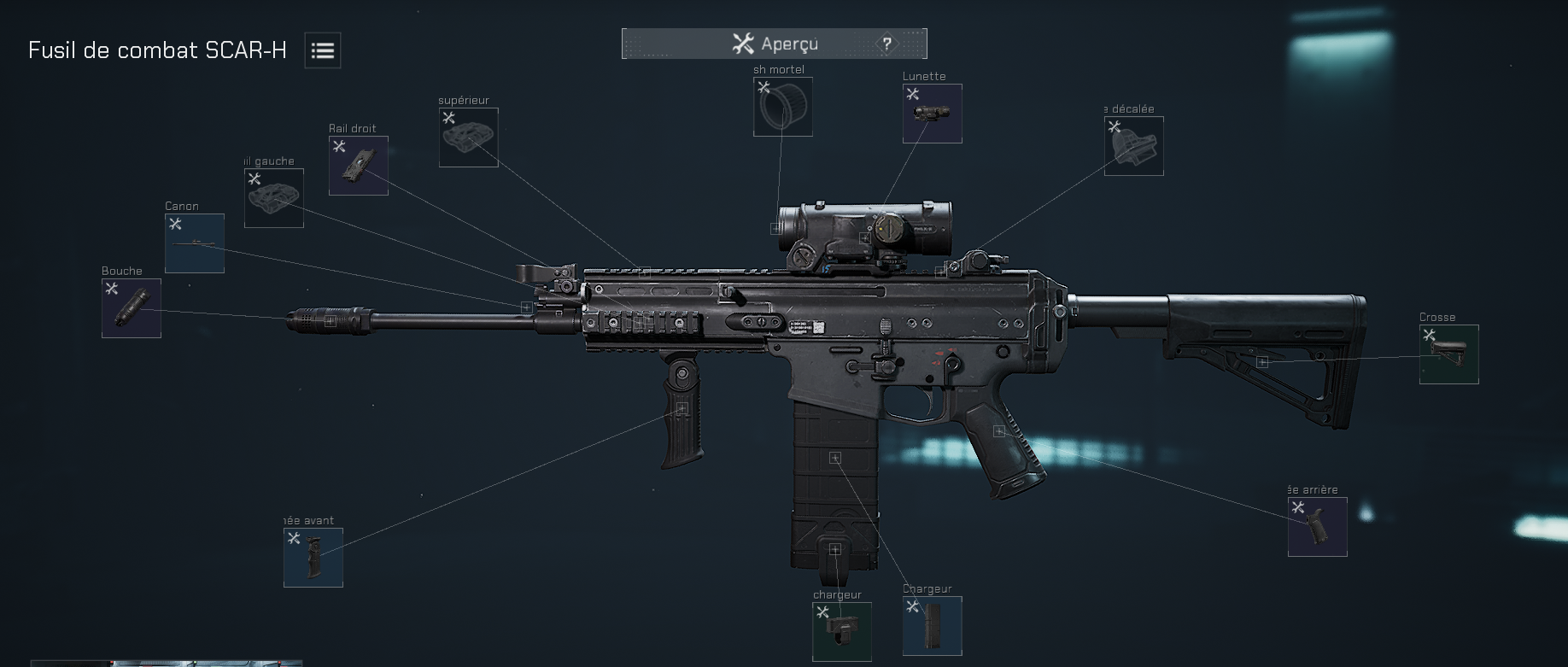 SCAR-H build