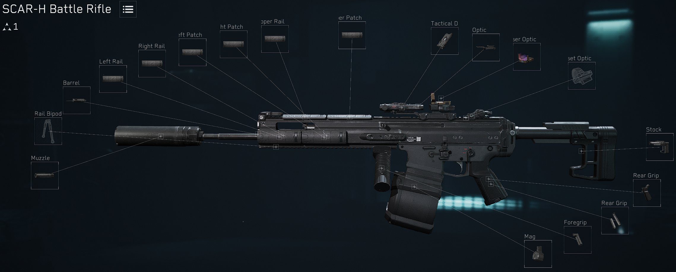 SCAR-H build